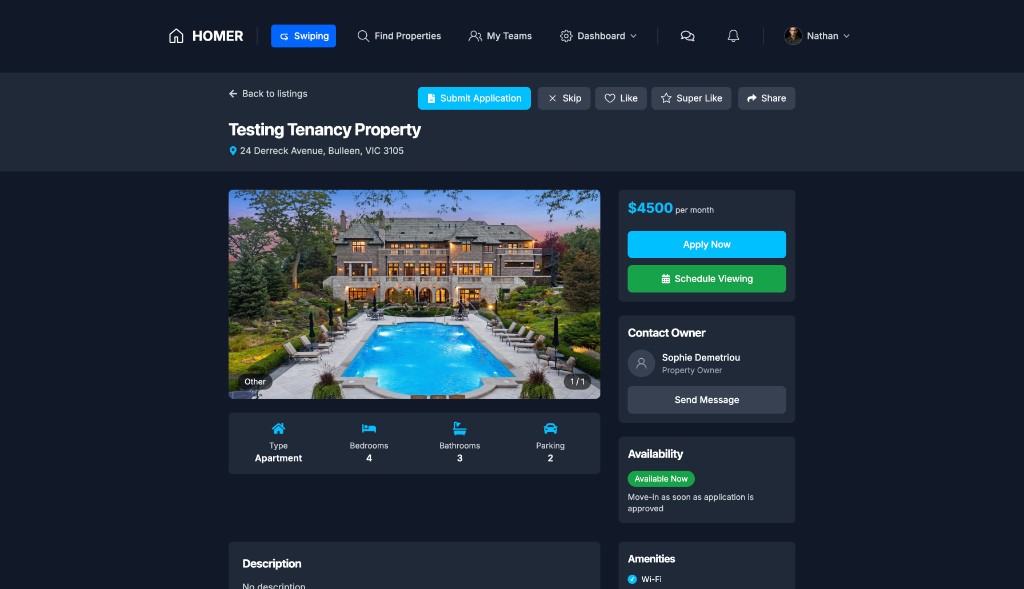 Real Estate Web Application screenshot 4