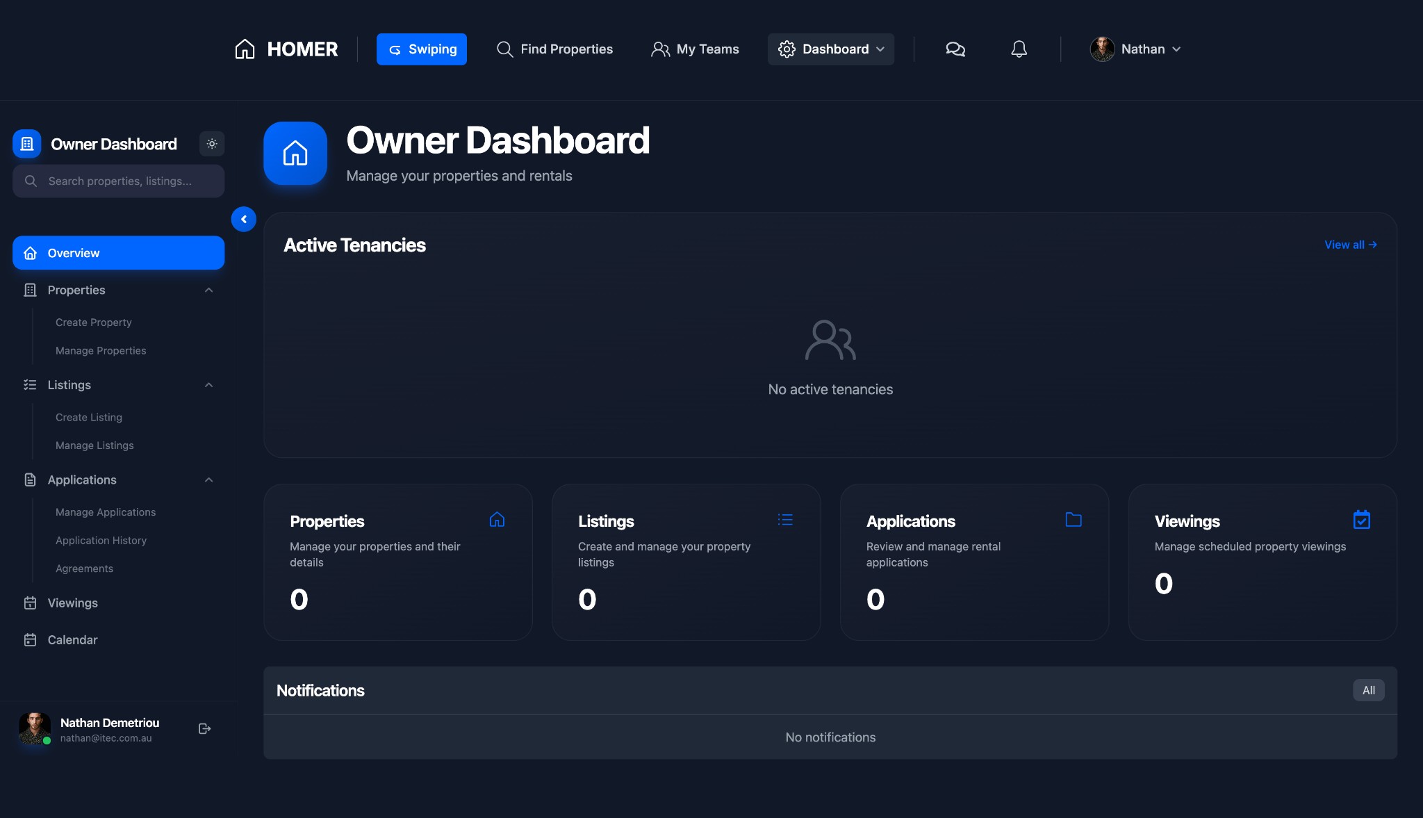 Real Estate Web Application screenshot 3